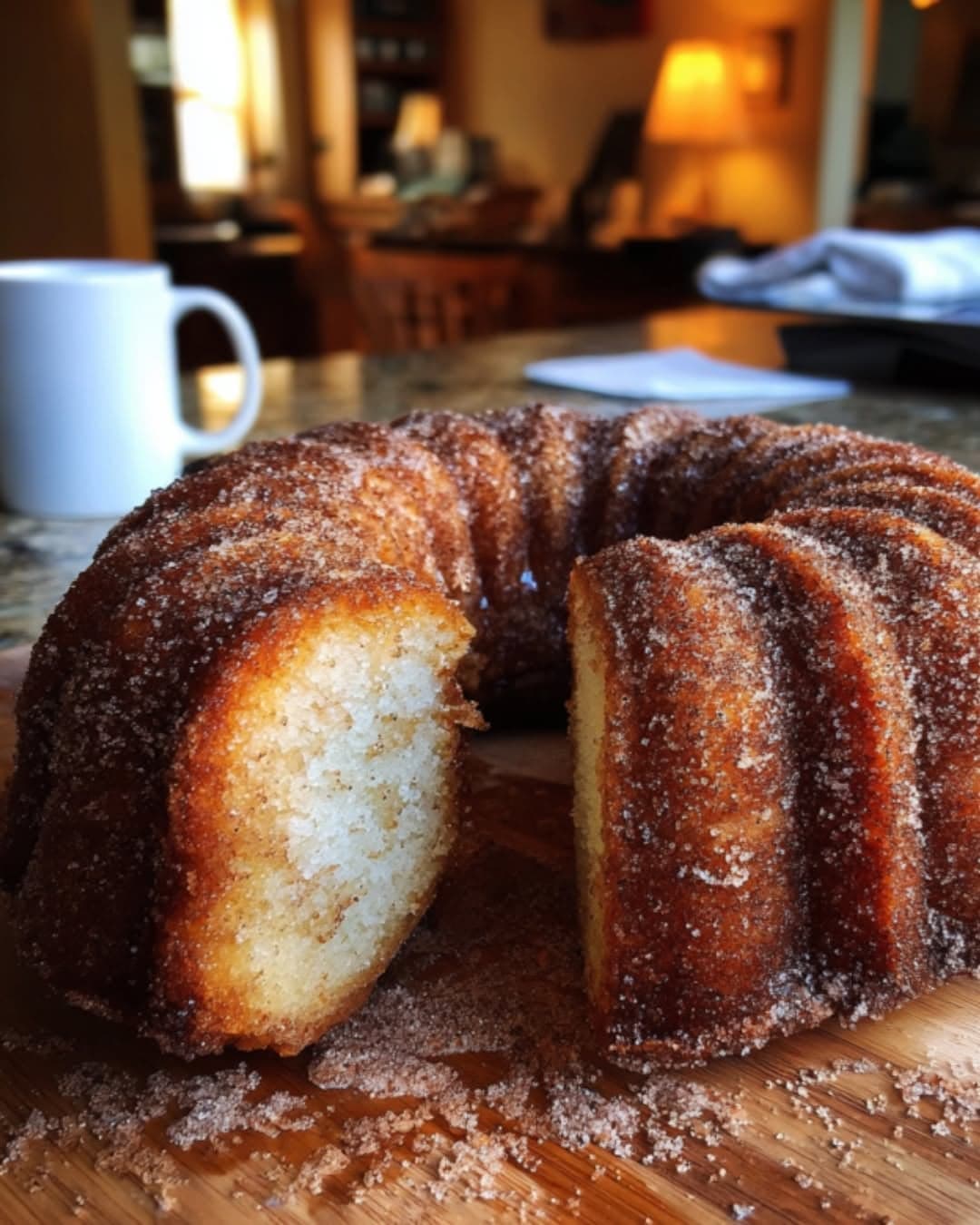 Apple Cider Donut Cake