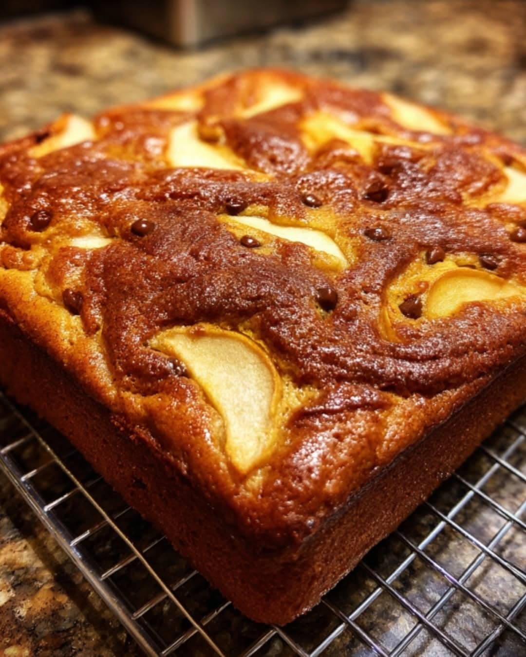 Apple Cinnamon Hot Chocolate Cake