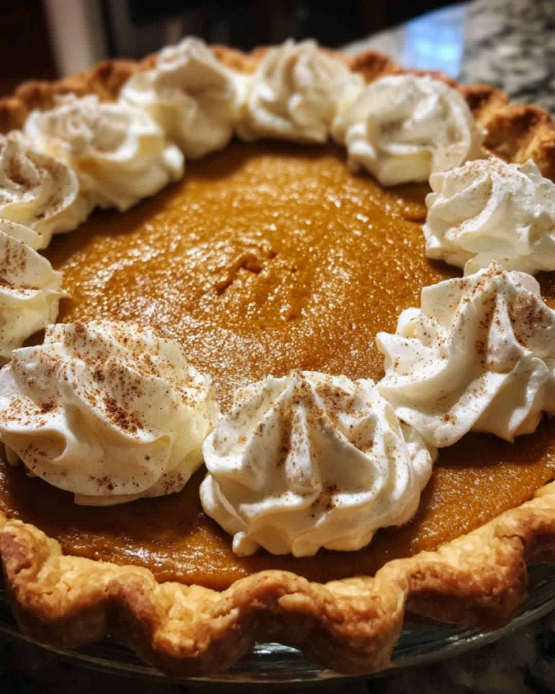 Sweet Potato Pie with Nutmeg Cream
