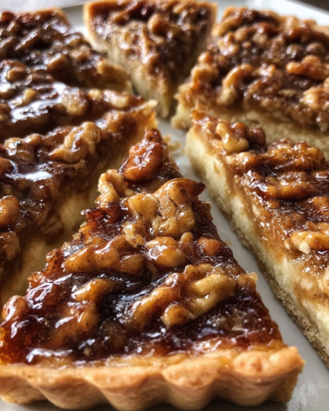 Caramel Walnut Tart