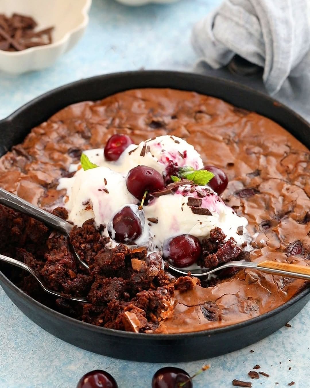 Cherry Chocolate Brownies