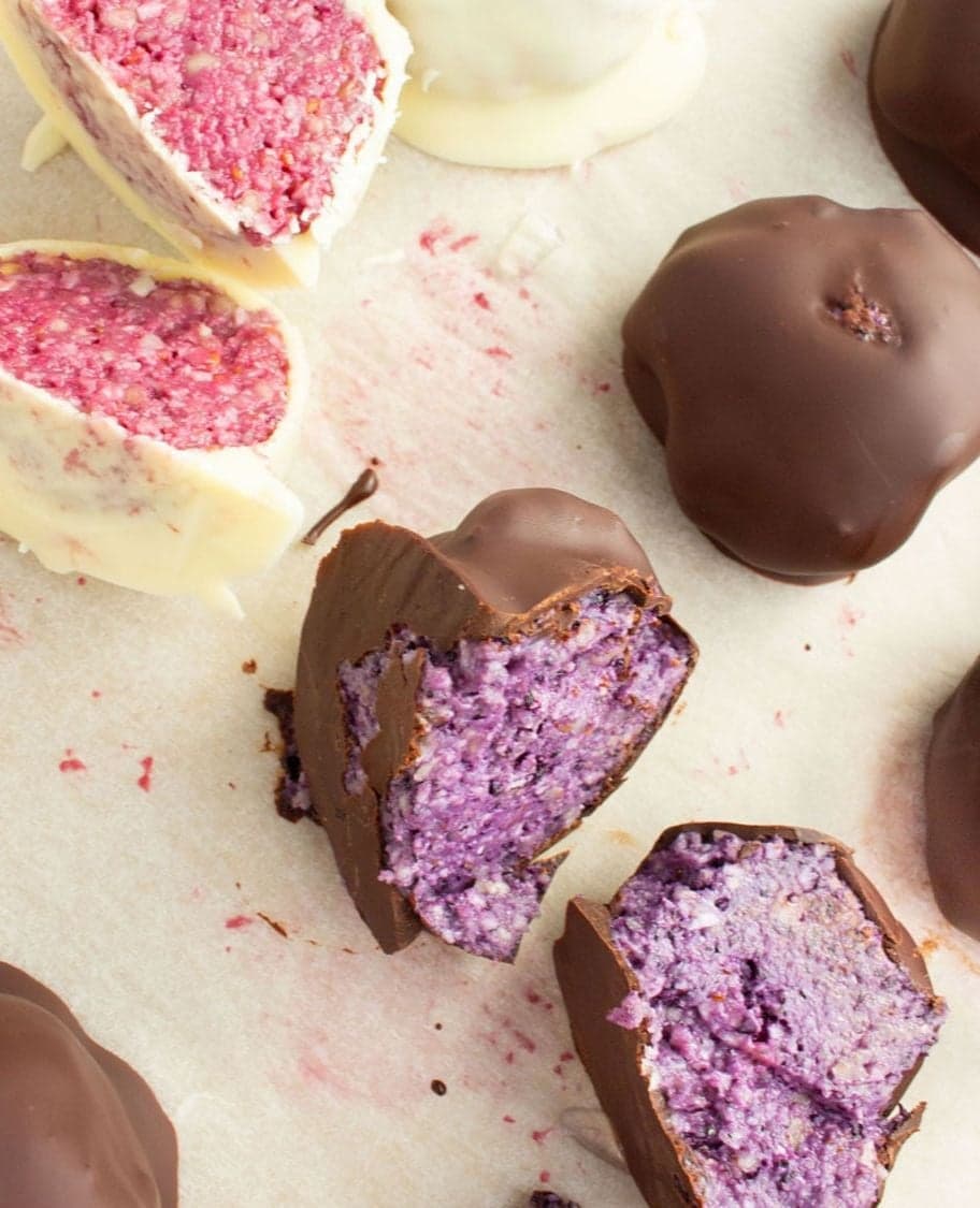 Choc Berry Bites