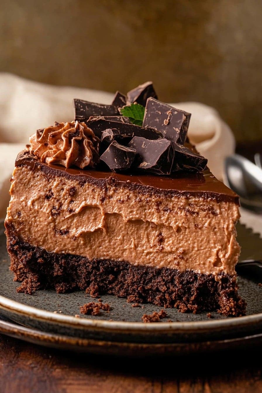 Chocolate Dream No-Bake Cheesecake