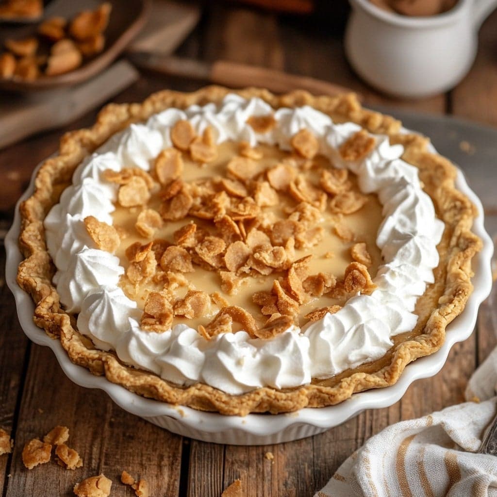 Creamy Homemade Butterscotch Pie