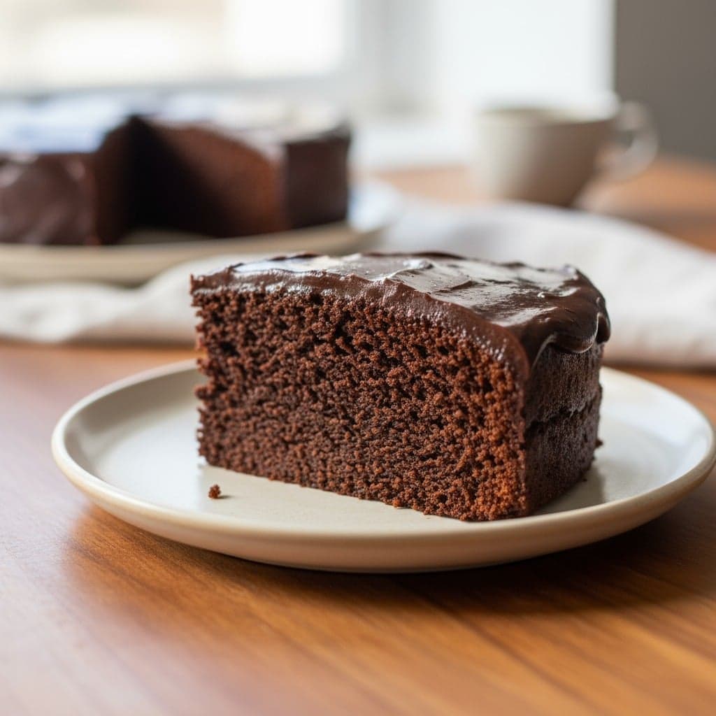 Eggless Chocolate Cake