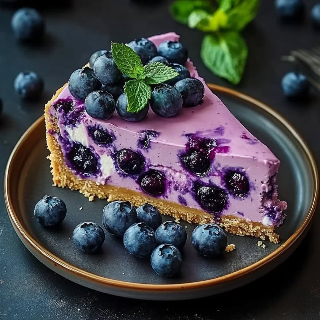 Irresistible Blueberry Dream Cheesecake