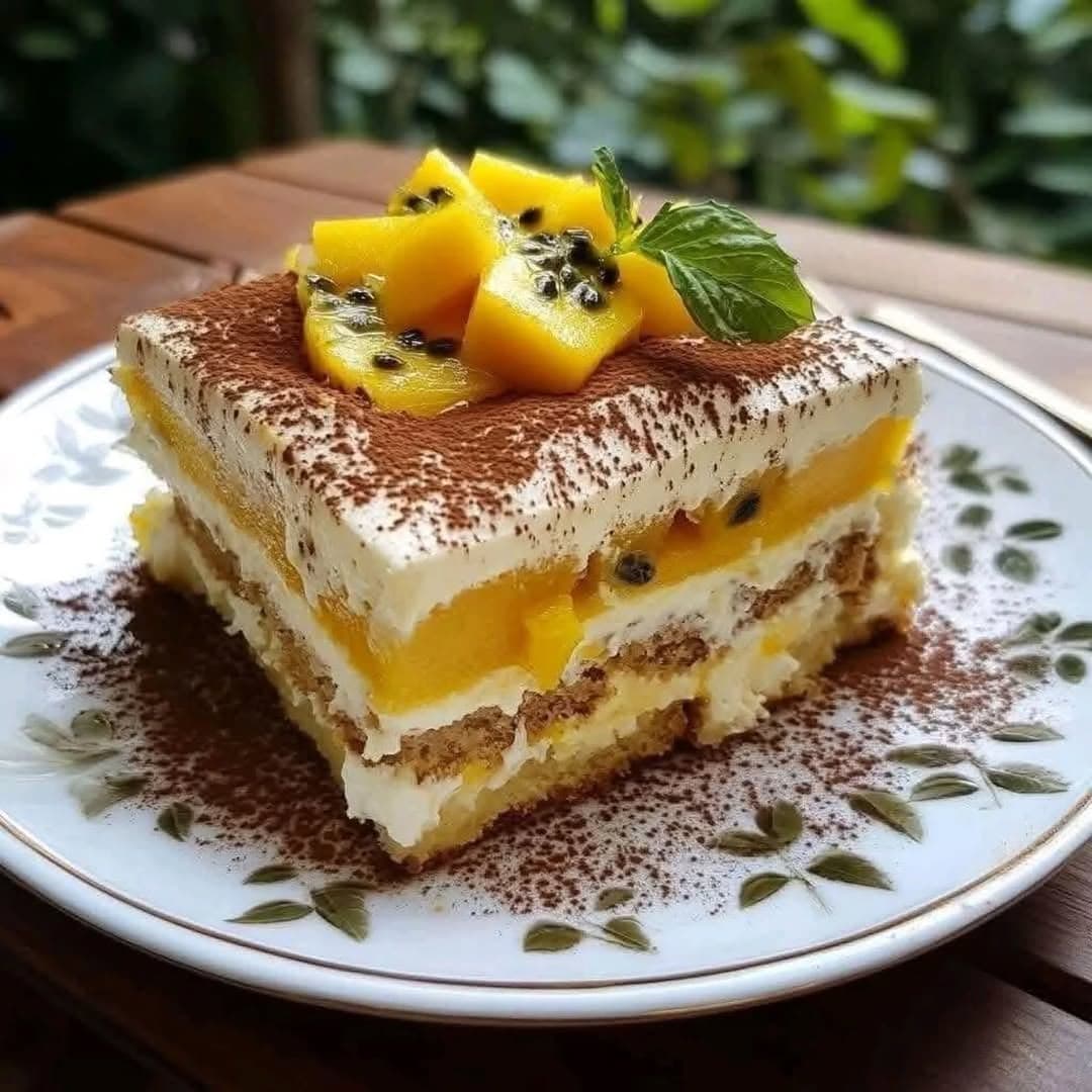 Mango And Passionfruit Tiramisù
