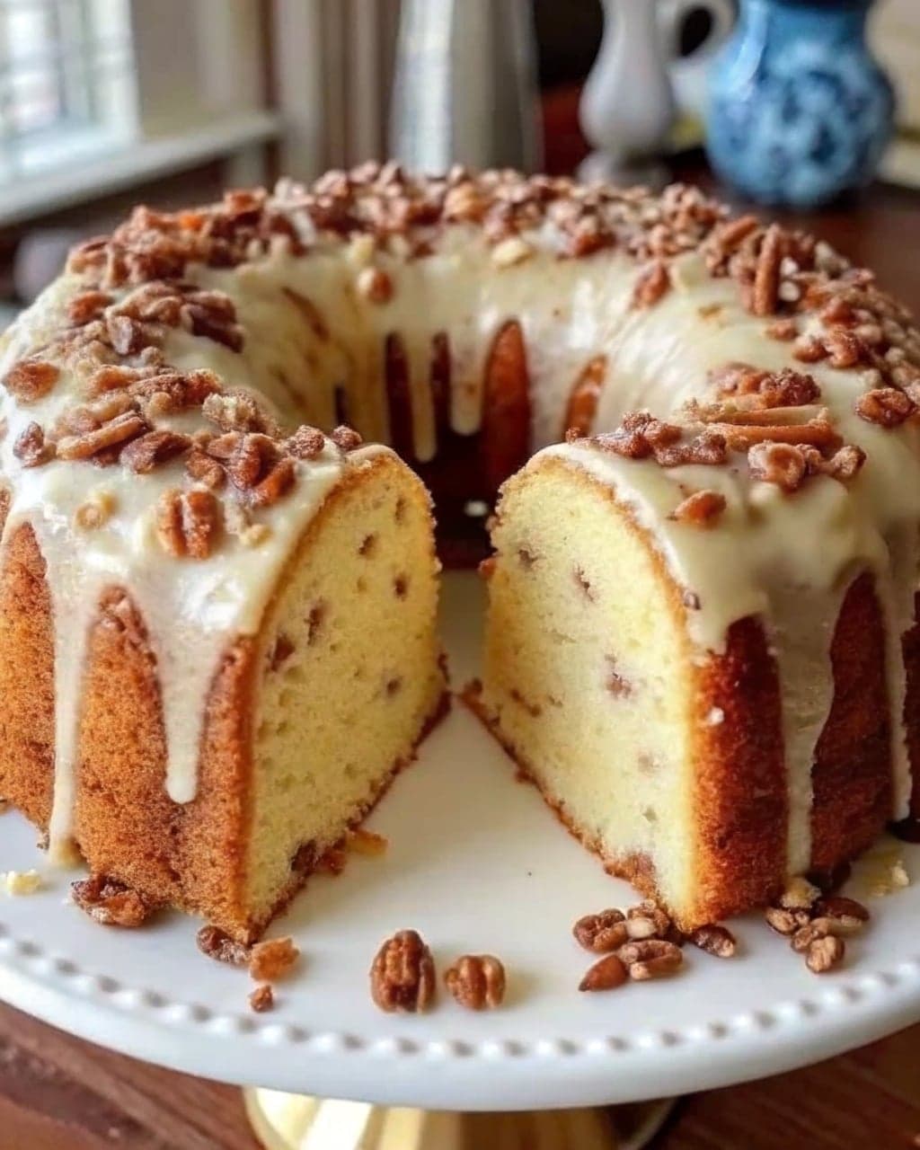 Pecan-Infused Pound Cake Delight