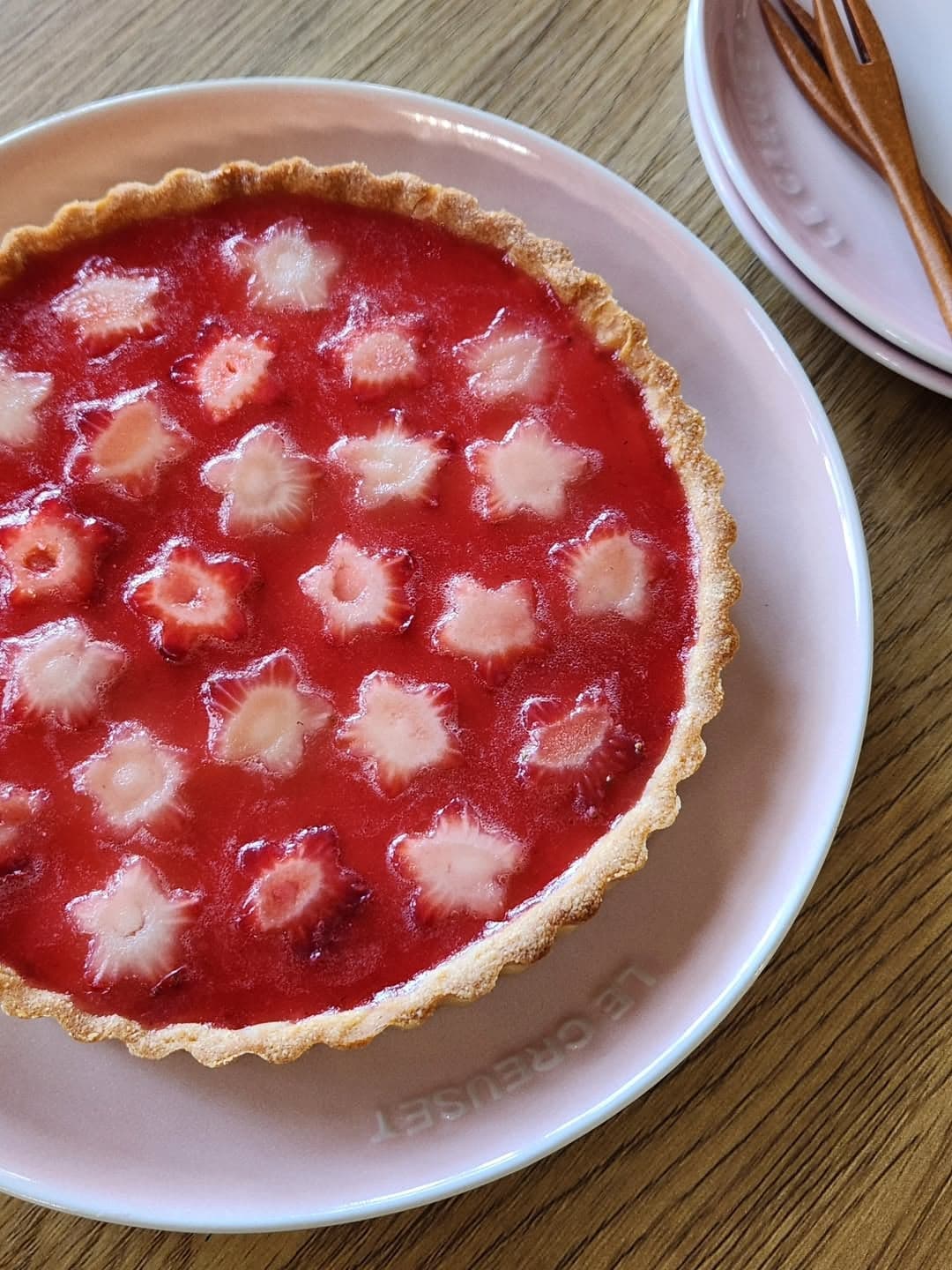 Strawberry Cheesecake Tart