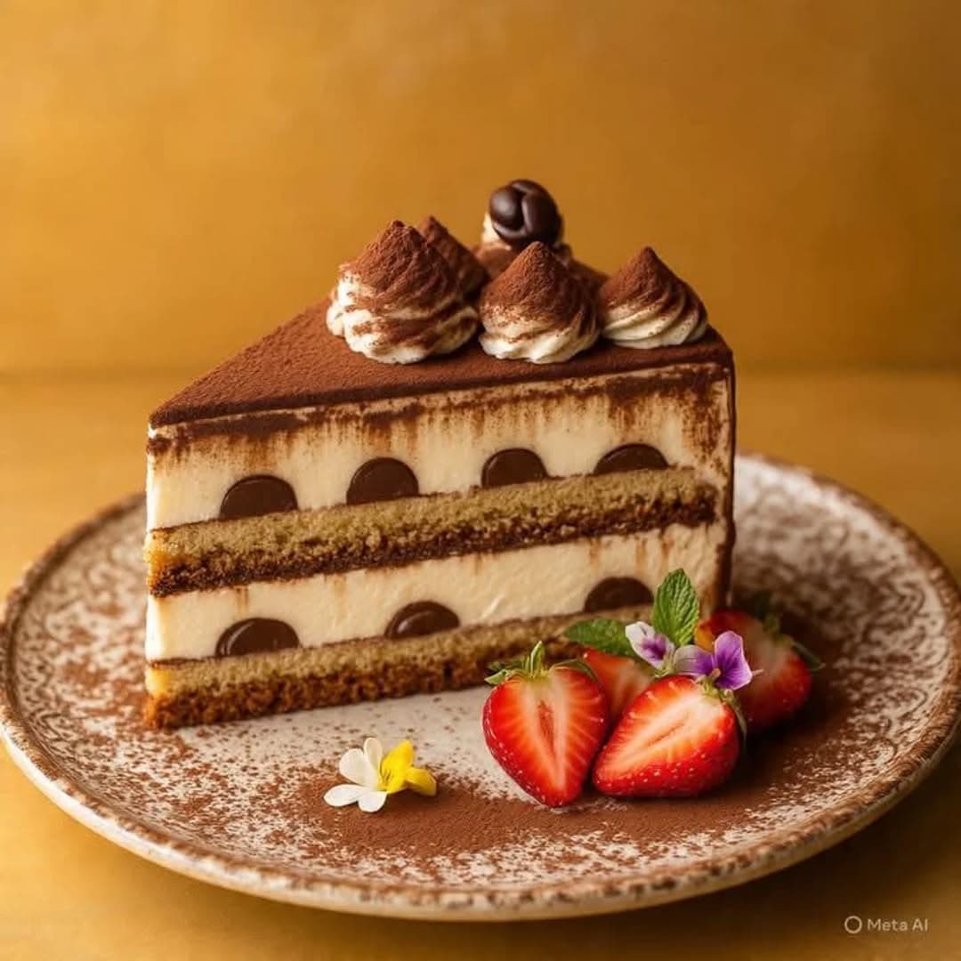 Tiramisu Layer Cake