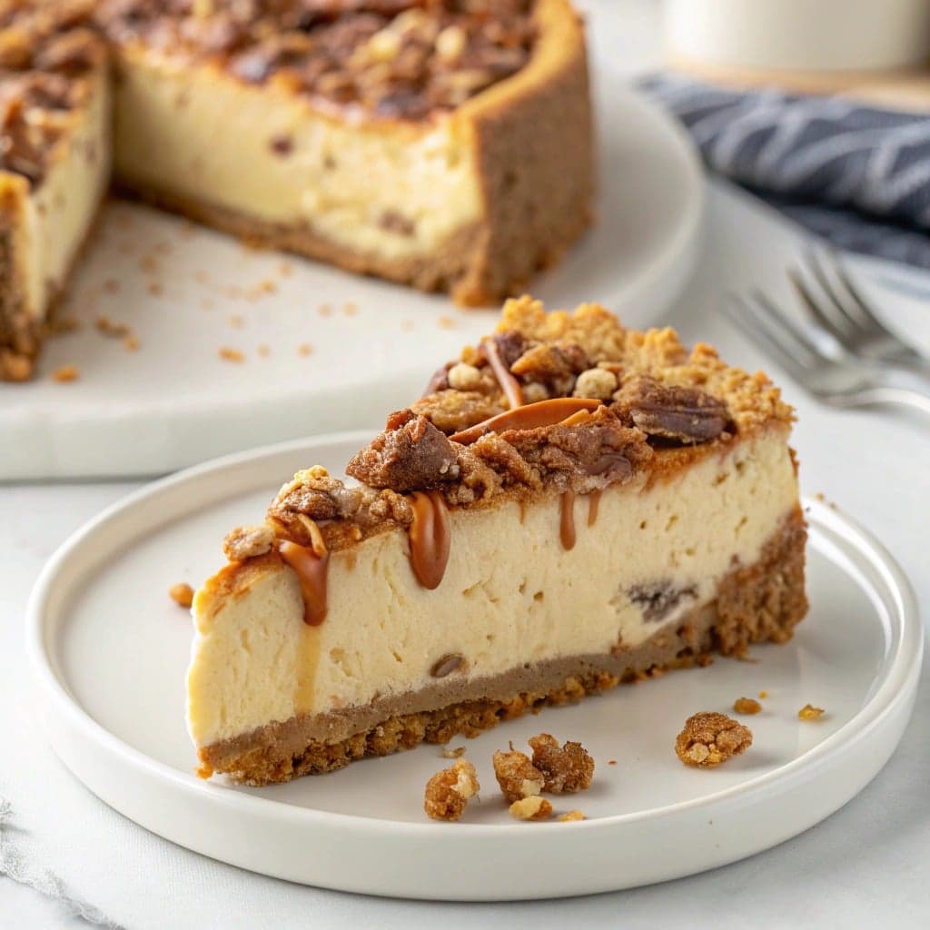 Toffee Pecan Cheesecake